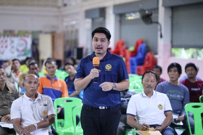 สรุปผลการดำเนินงานการมีส่วนร่วมของประชาชน โครงการก่อสร้างเพิ่มประสิทธิภาพทางหลวง ทางหลวงหมายเลข 4114 ตอน สมอทอง - ชายทะเล ระห