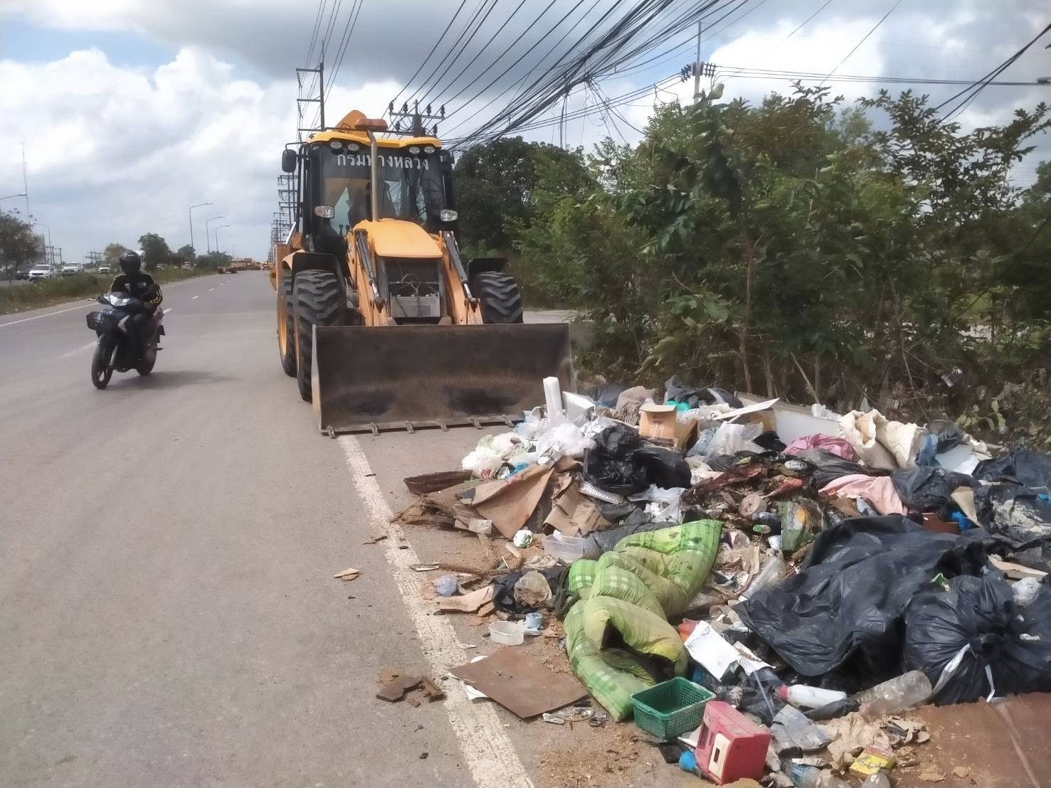 กรมทางหลวงเร่ง "Big Cleaning" ฟื้นฟูอุทกภัยใต้! คืบหน้าโซน 4 หาดใหญ่ ทะลุ 89% กำจัดขยะสะสม 1.5 หมื่นตัน